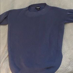 Dusty blue express sweater